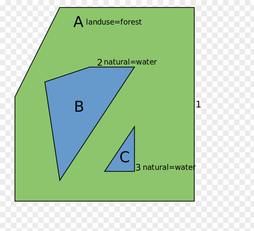 Polygon Map Triangle Area Brand PNG