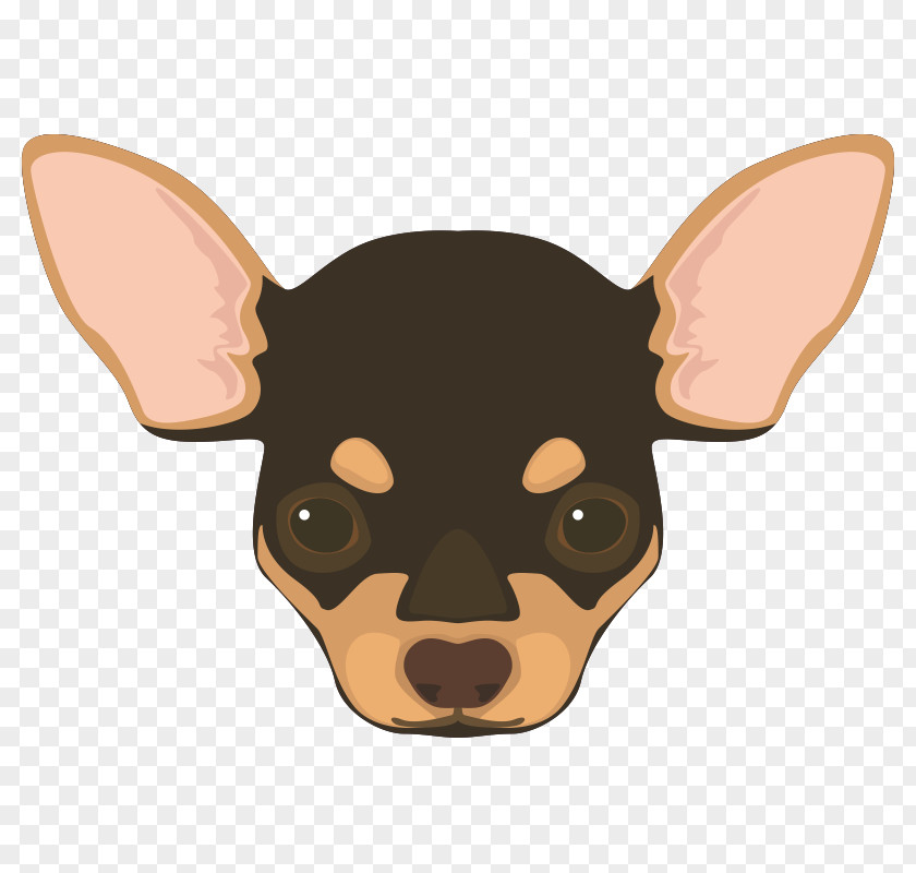 Puppy Chihuahua Dog Breed Vector Graphics Illustration PNG