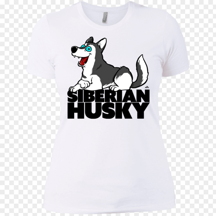T-shirt Siberian Husky Sleeve Clothing PNG