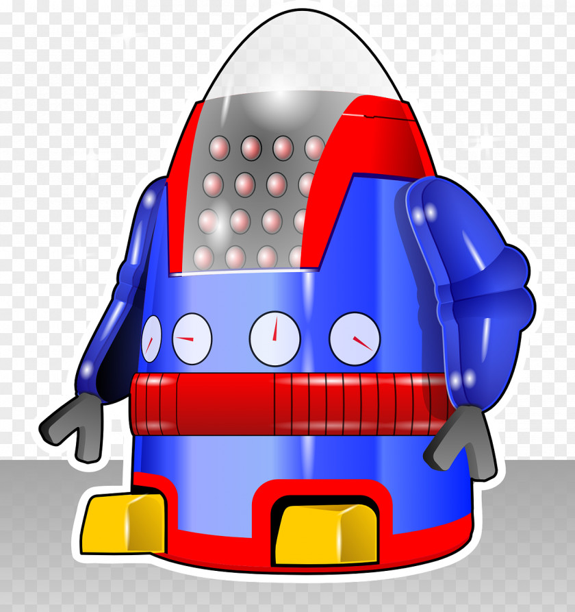 Blue Robot BB-8 Android PNG