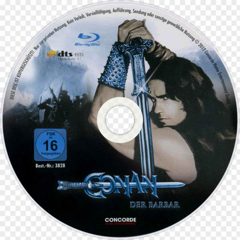 Conan The Barbarian Blu-ray Disc Compact Television PNG