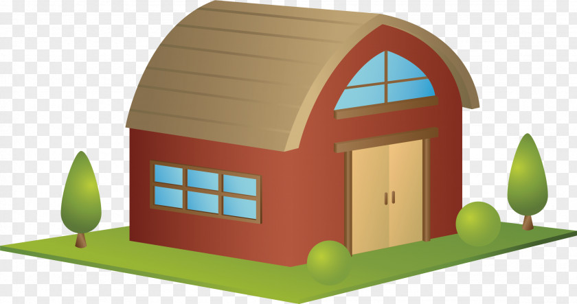 Lawn House Illustration PNG