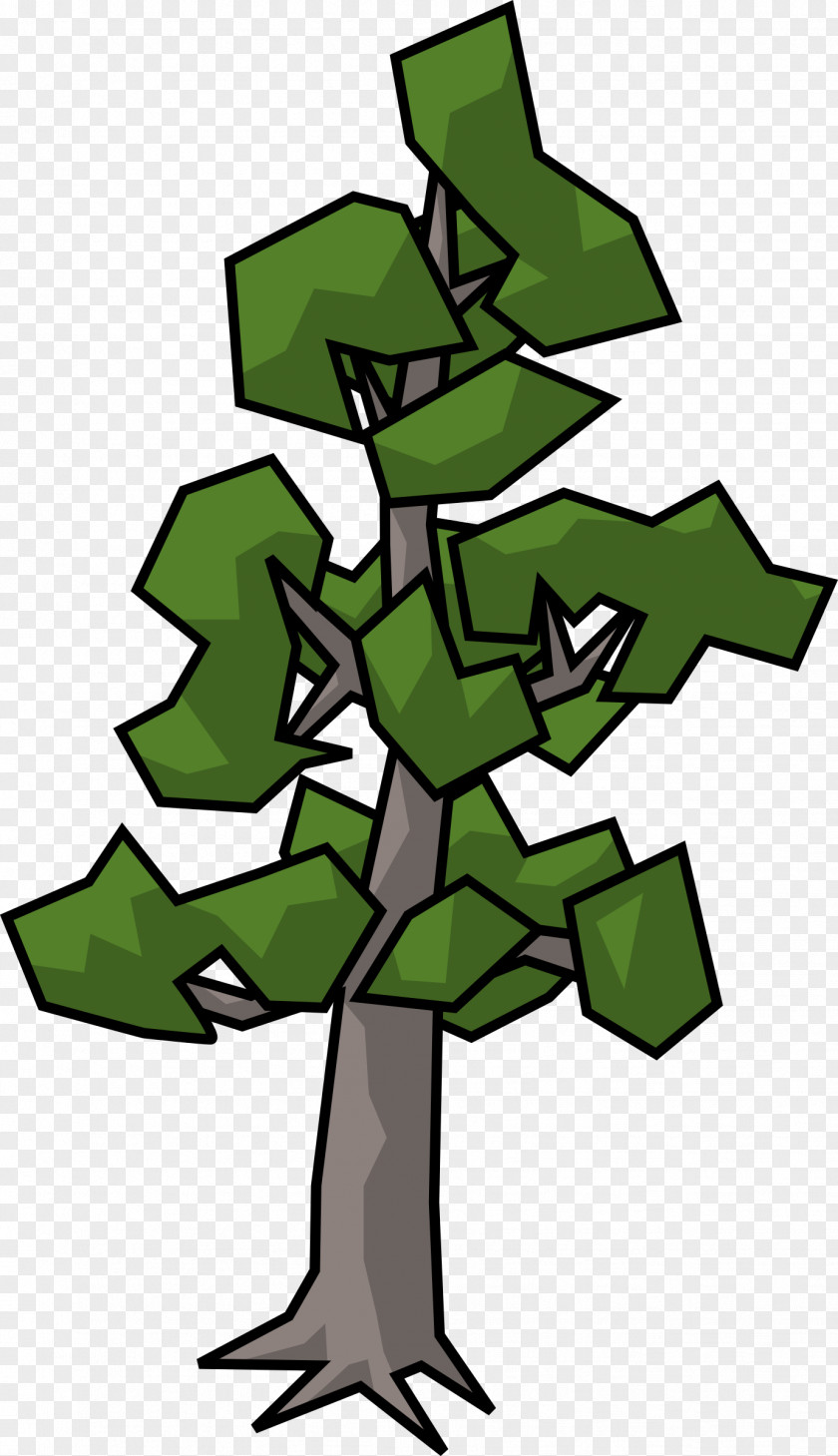 Shading Scots Pine Tree Cartoon Drawing Clip Art PNG