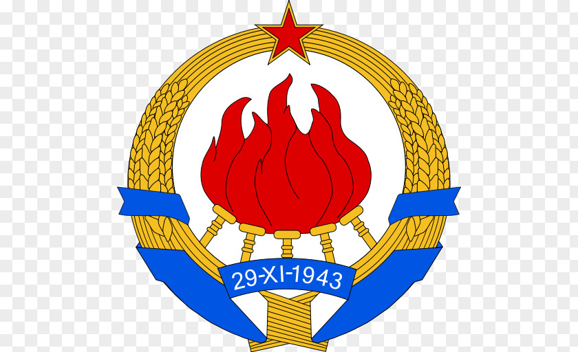 Tshirt Socialist Federal Republic Of Yugoslavia Kingdom Serbia And Montenegro Emblem PNG