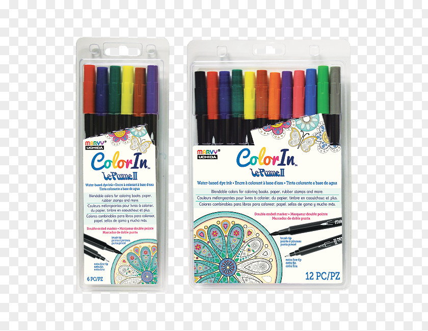 Watercolor Pencil Plastic Color Marker Pen Writing PNG