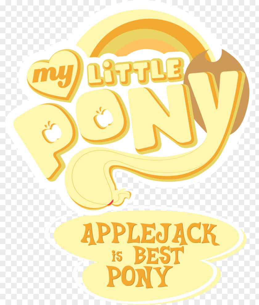 Apple Applejack Derpy Hooves Pony Fluttershy Logo PNG