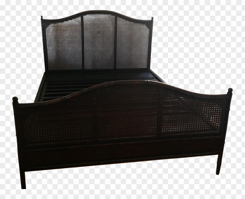 Bed Frame Headboard Sleigh Wood PNG