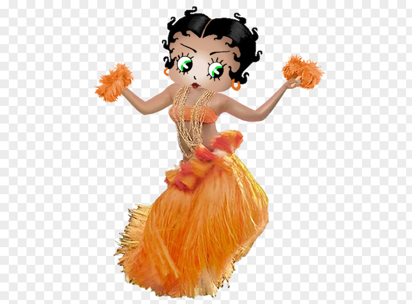 Brigitte Bardot Betty Boop Hula January 0 Figurine PNG