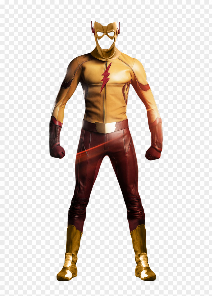Flash The Wally West Kid Costume PNG