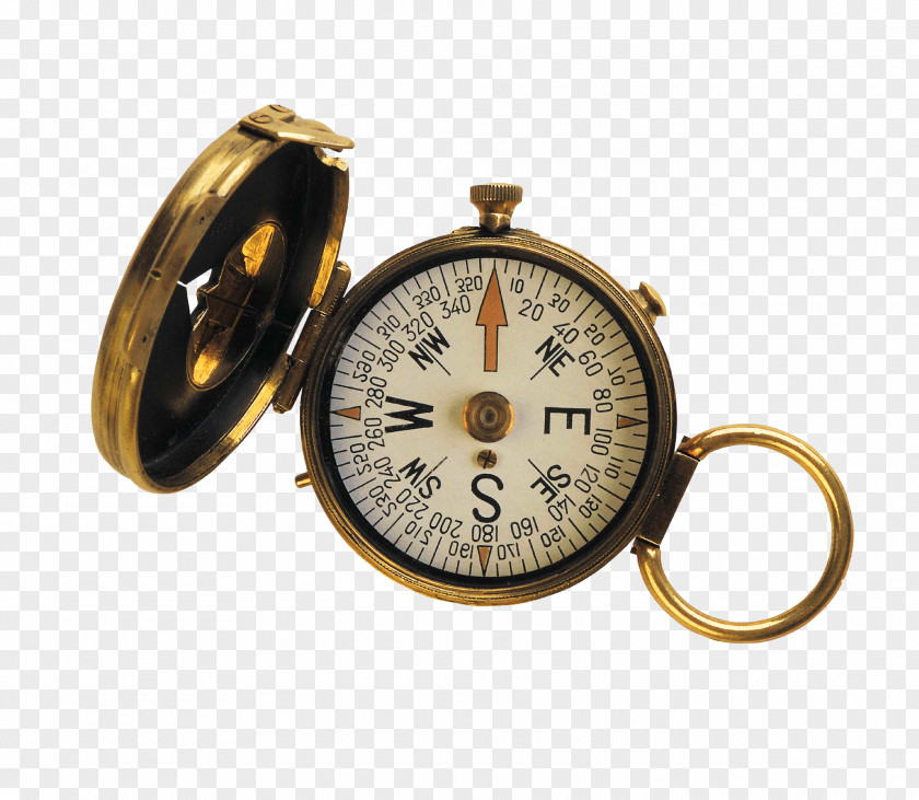Pretty Metal Compass Points Of The Cardinal Direction South Clip Art PNG