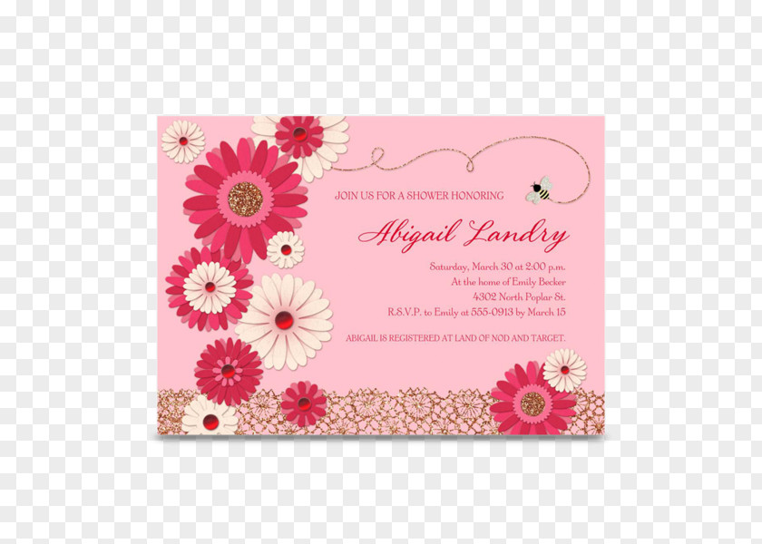 Sprinkle Flowers To Send Blessings Floral Design Greeting & Note Cards Petal Transvaal Daisy PNG