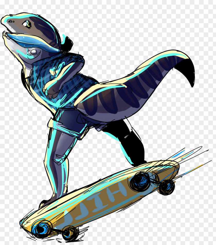 Amphibian Clip Art Illustration Skateboarding PNG