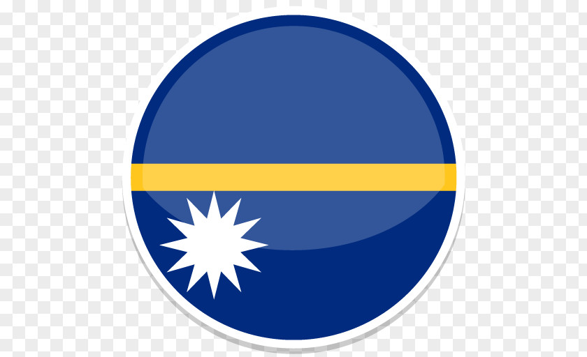 Nauru Blue Area Symbol Line PNG