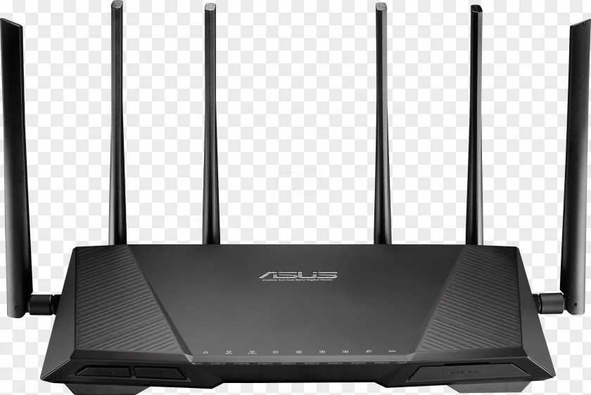 Router ASUS RT-AC3200 Wireless IEEE 802.11ac PNG