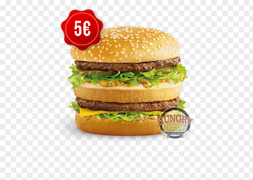 Beefburger McDonald's Big Mac Quarter Pounder Hamburger Cheeseburger N' Tasty PNG