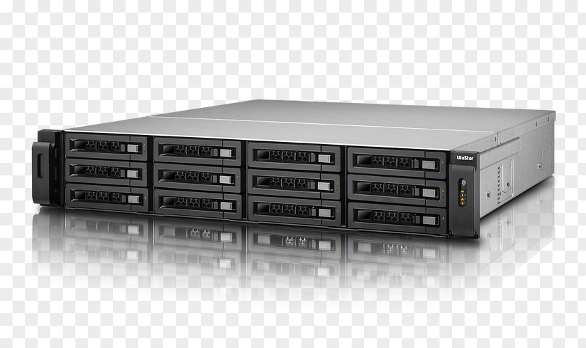 Double Twelve Display Model Network Storage Systems Serial Attached SCSI Data QNAP Systems, Inc. Hard Drives PNG