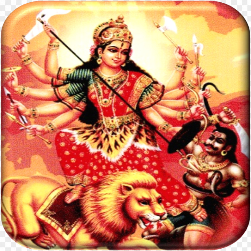 Durga Maa Shiva Sri Mahishasura Mardhani Sthothram Stotra PNG