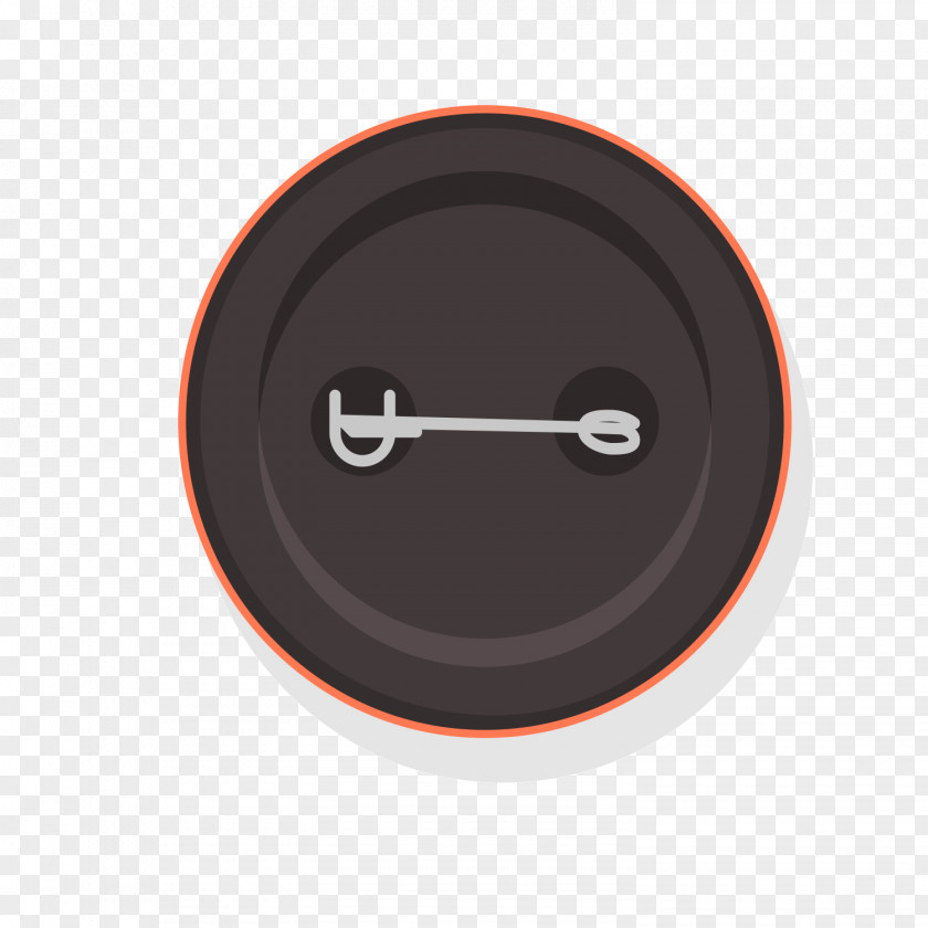 Gray Round Button PNG