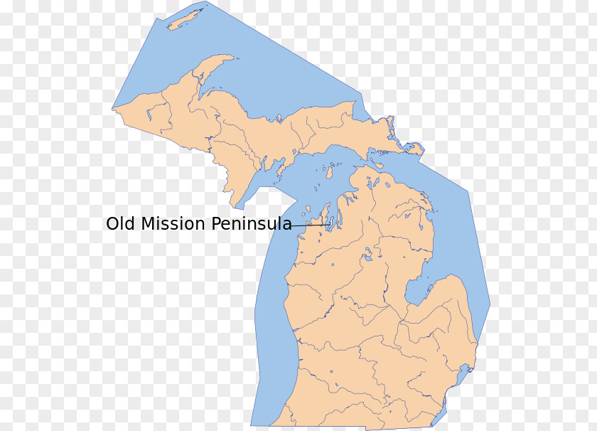 Map Keweenaw Peninsula County, Michigan Leelanau Tribe PNG