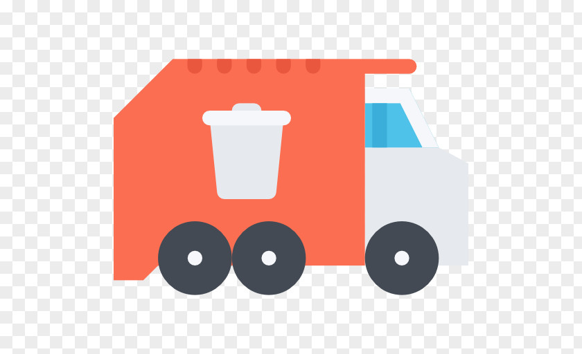 Truck Transport Waste Dumpster PNG