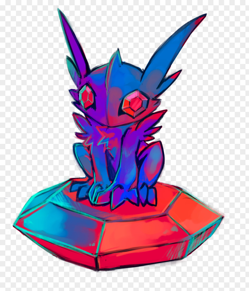 Watercolor Crystal Pokémon Omega Ruby And Alpha Sapphire Sun Moon Sableye PNG