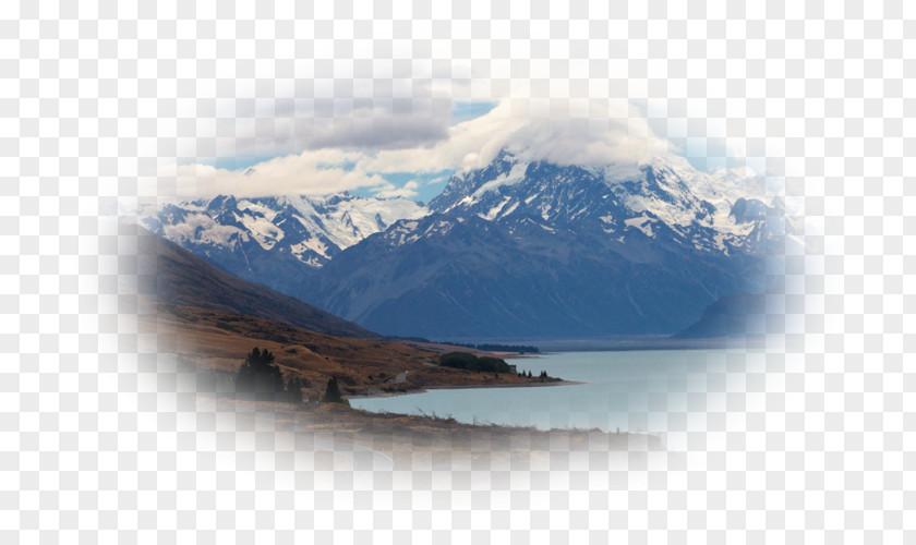 Aoraki / Mount Cook Lake Pukaki Desktop Wallpaper Queenstown Widescreen PNG