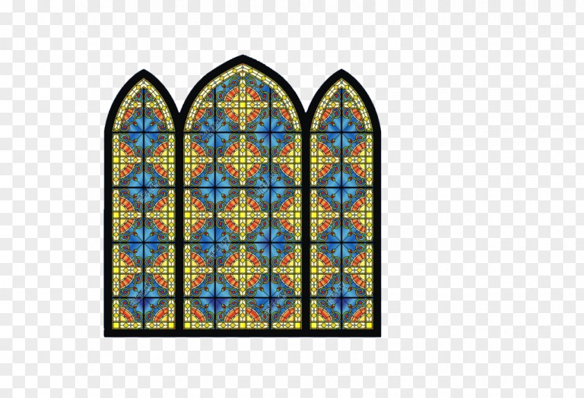 Church Glass Stained Art PNG