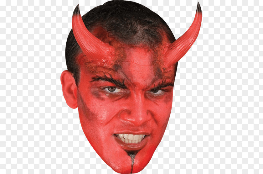 Demon Horns Devil Make-up Supernatural Characterization PNG