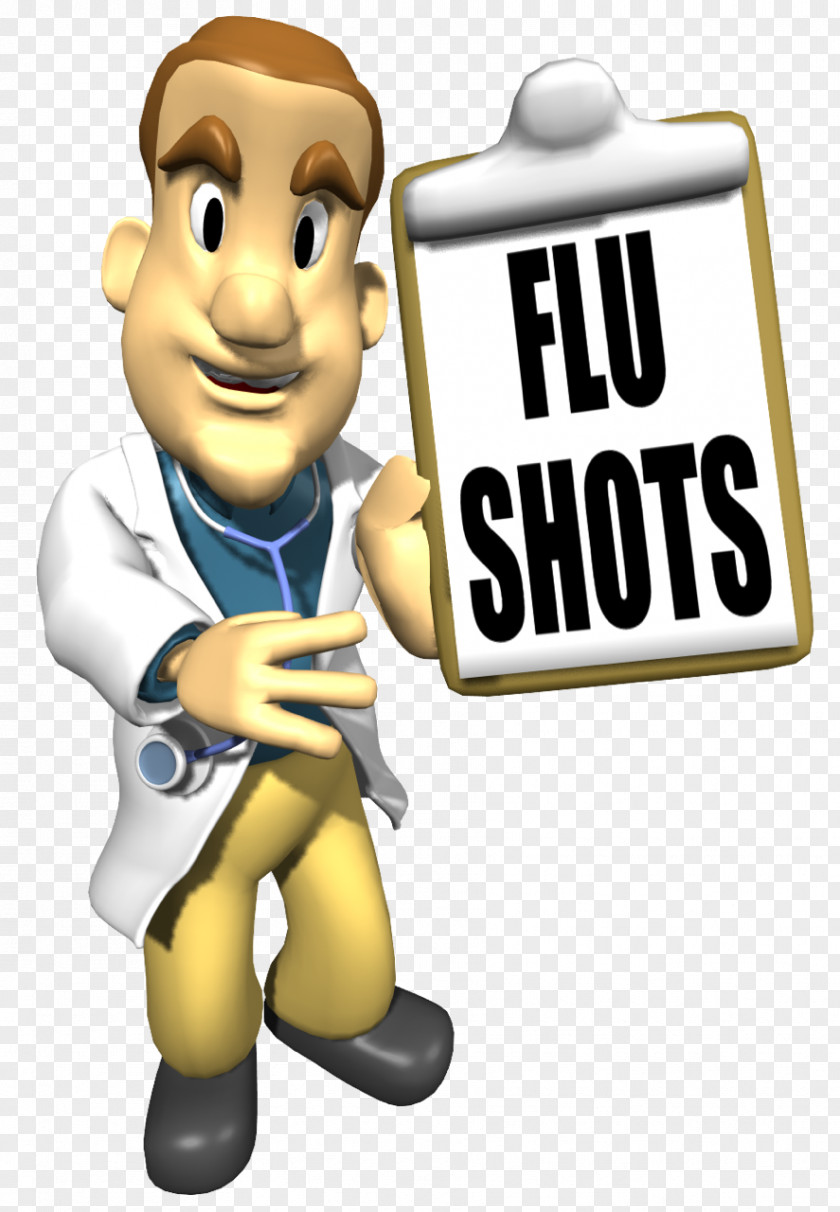 George Positive Flu Test Influenza Vaccine Clip Art Get Your $&$! Shot! PNG