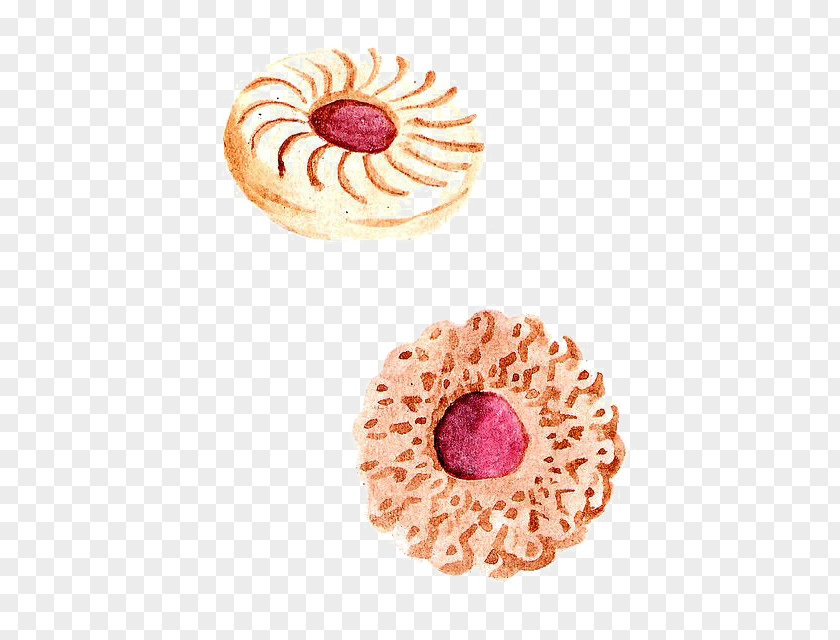 Hand-painted Cookies Illustration PNG