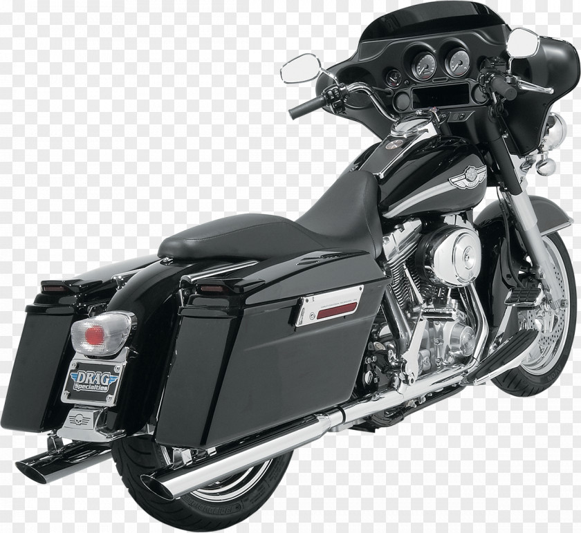 Motorcycle Exhaust System Muffler Harley-Davidson Car PNG