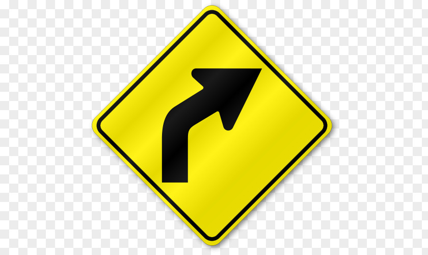 Curve Road Traffic Sign Warning U-turn PNG