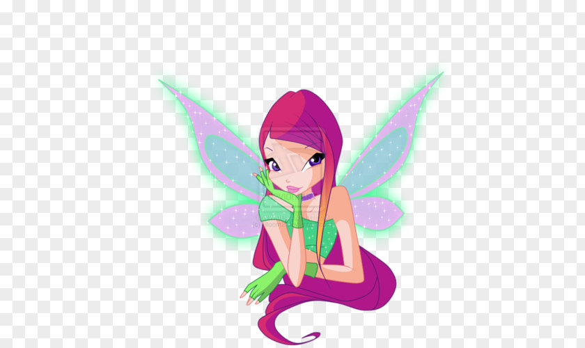 Fairy Roxy Bloom Tecna Aisha PNG