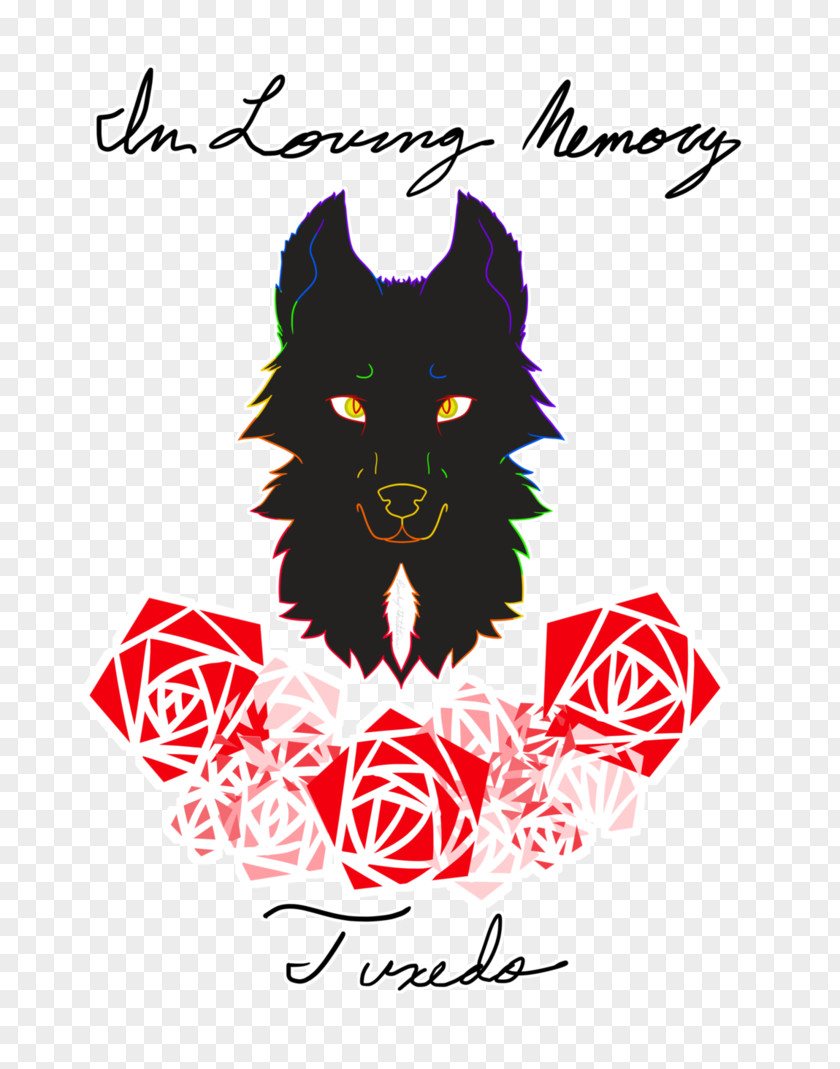 In Loving Memory Whiskers Graphic Design Clip Art PNG