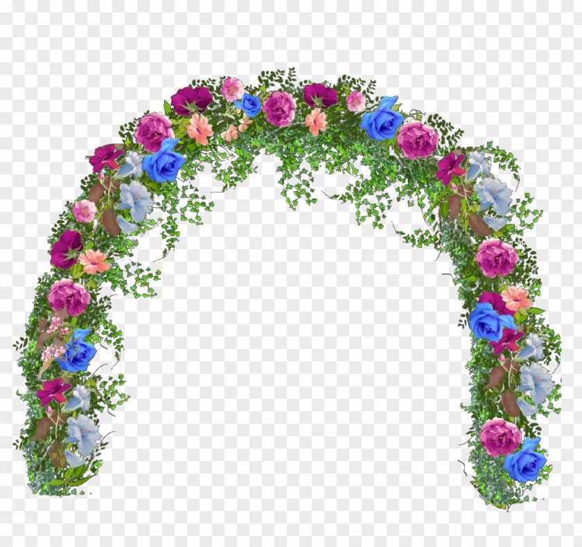 Flower Arches Floral Design Arch Clip Art PNG