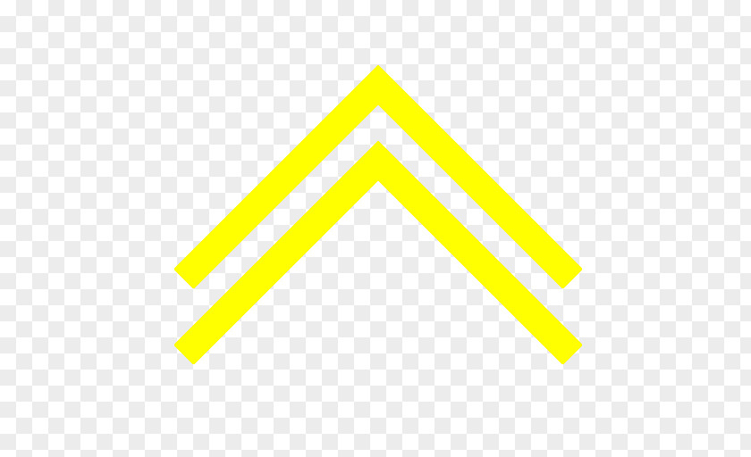 Yellow Arrow Label Triangle Line Area PNG