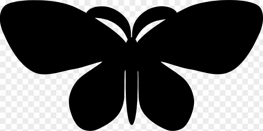 Butterfly Silhouette Clip Art PNG