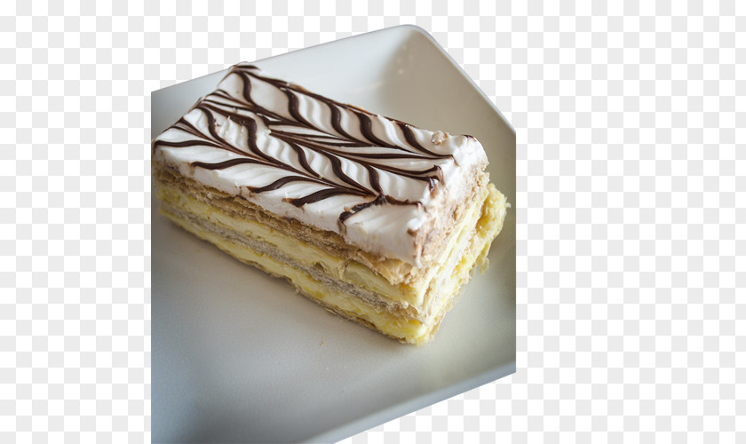 Cake Éclair Mille-feuille Cream Custard Sponge PNG