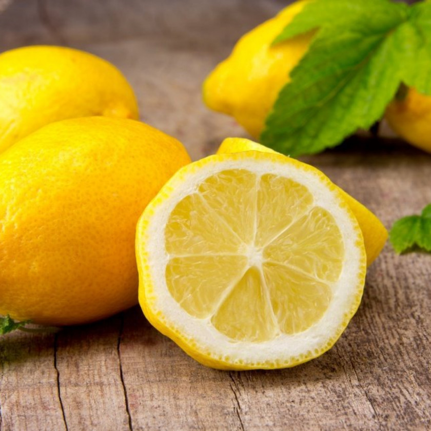 Lemon Organic Food Eating Sodium Bicarbonate PNG