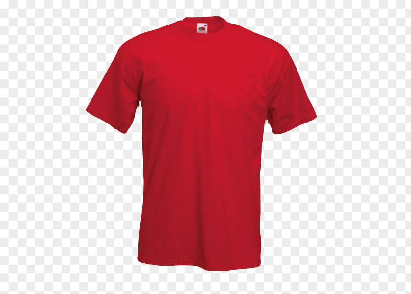 Printed T Shirt Red T-shirt Sleeve Gildan Activewear PNG