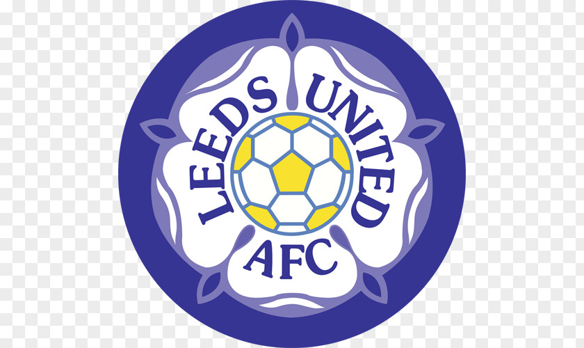 FOOTBALL BADGES Leeds United F.C. Elland Road L.F.C. FA Cup Association Football Manager PNG