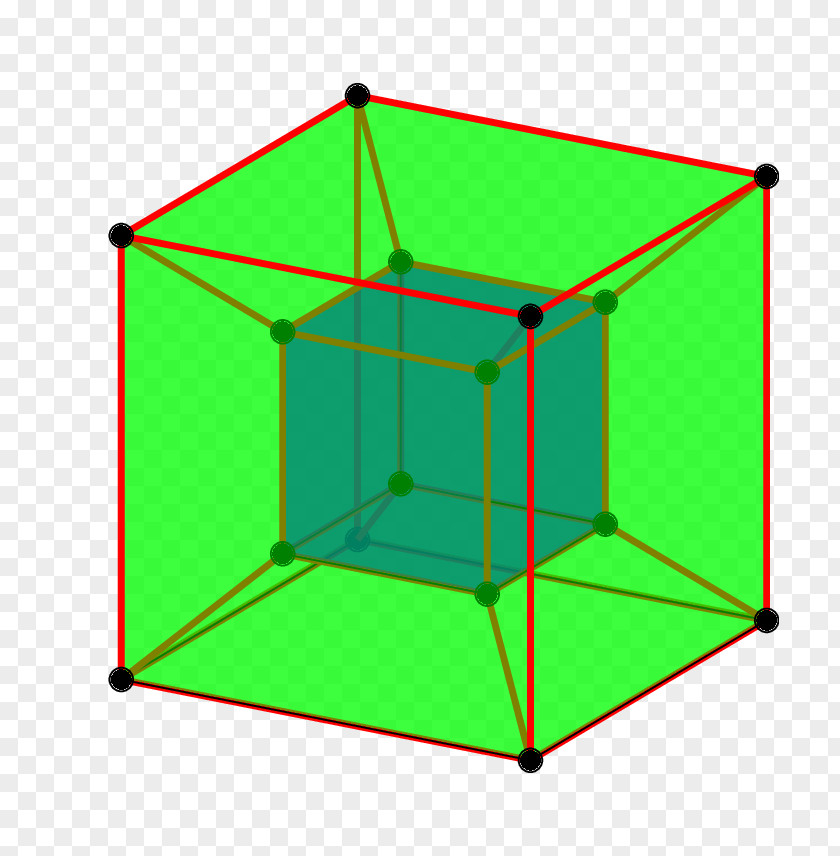 Line Hypercube Tesseract Point PNG