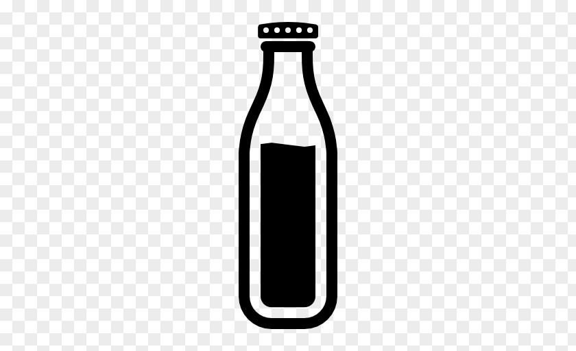 Milk Bottle Glass PNG