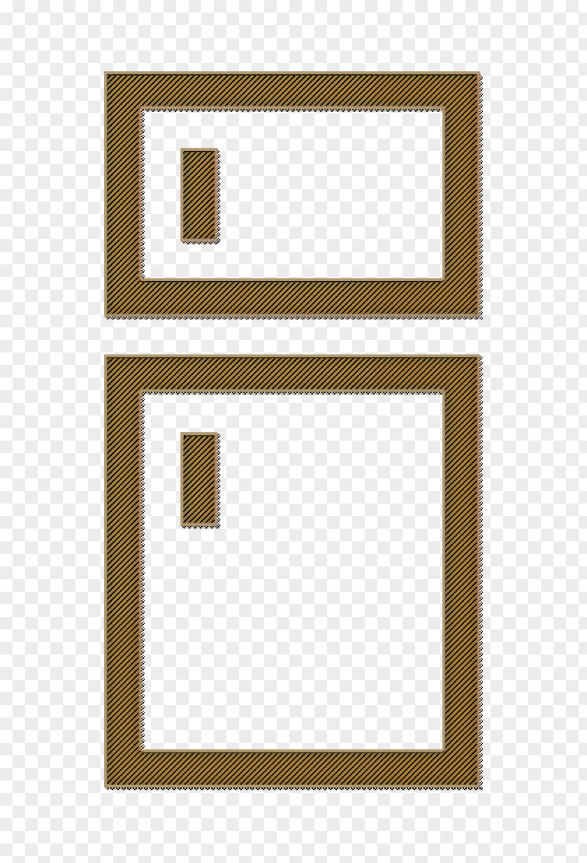 Rectangle Picture Frame Cold Icon Food Kitchen PNG