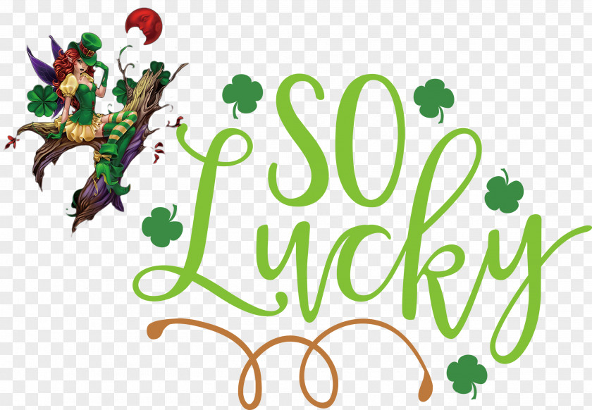 So Lucky St Patricks Day Saint Patrick PNG