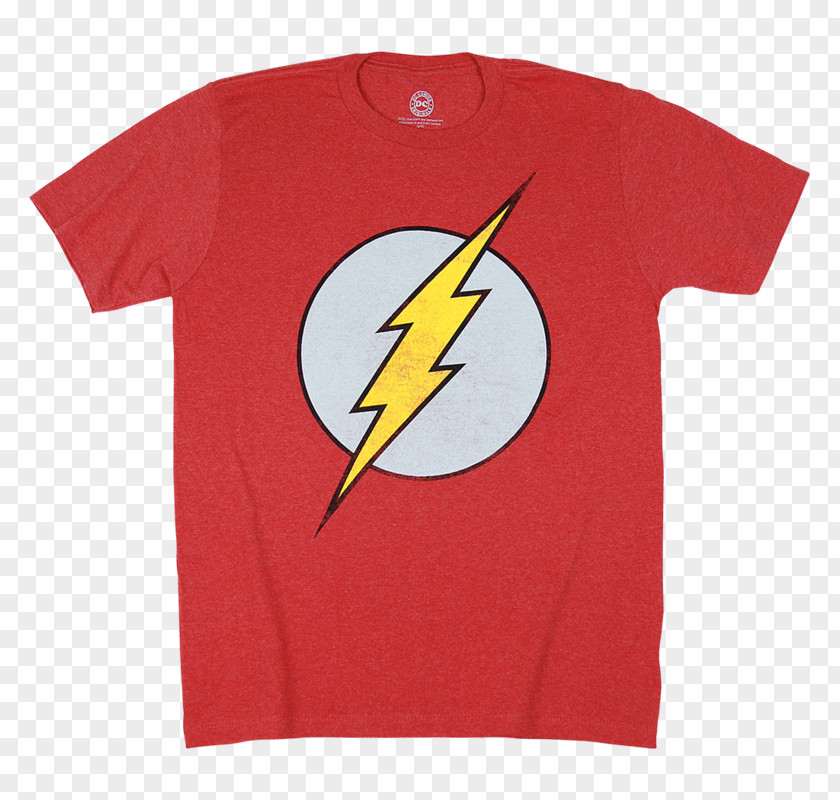 T-shirt Flash DC Comics Clothing PNG