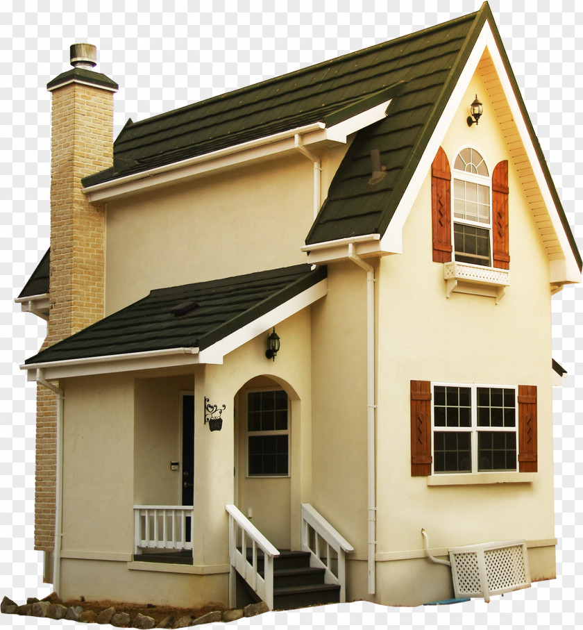 Window Cottage Home House Property Roof Siding PNG