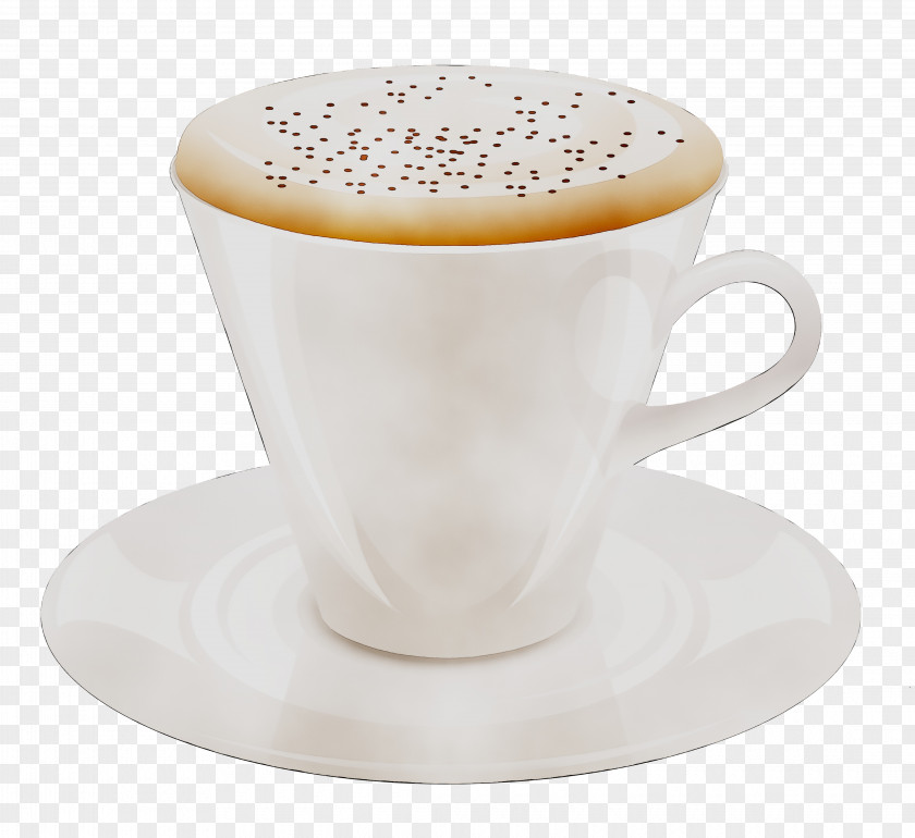 Coffee Cup Cappuccino Espresso Mug M Saucer PNG