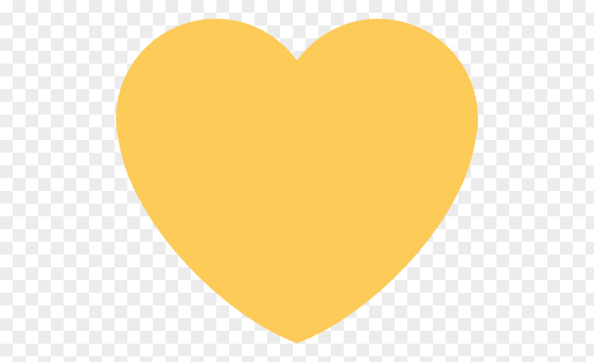 Emoji Emojipedia Heart Sticker Yellow PNG