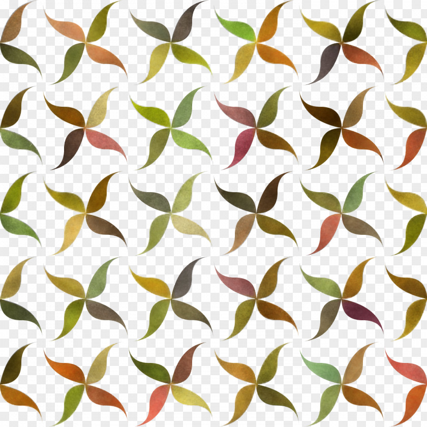 Leaf Petal Line Pattern Point PNG